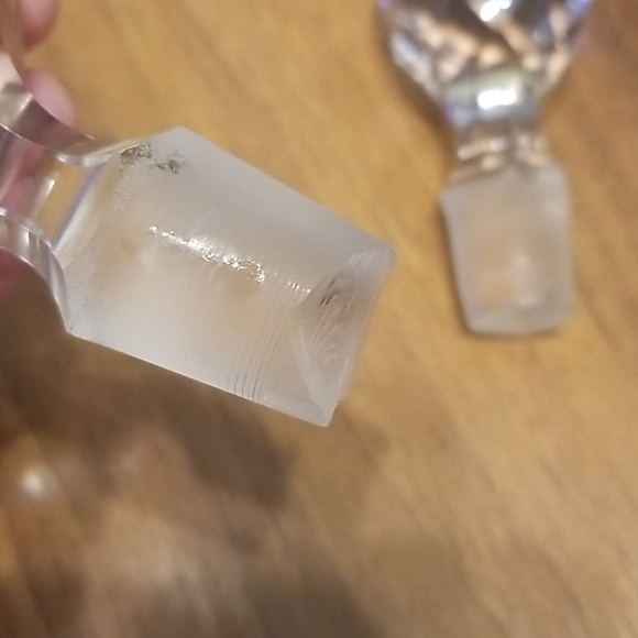 Vintage Cut Crystal Decanters, set of 2 Two - Picture 12 of 16